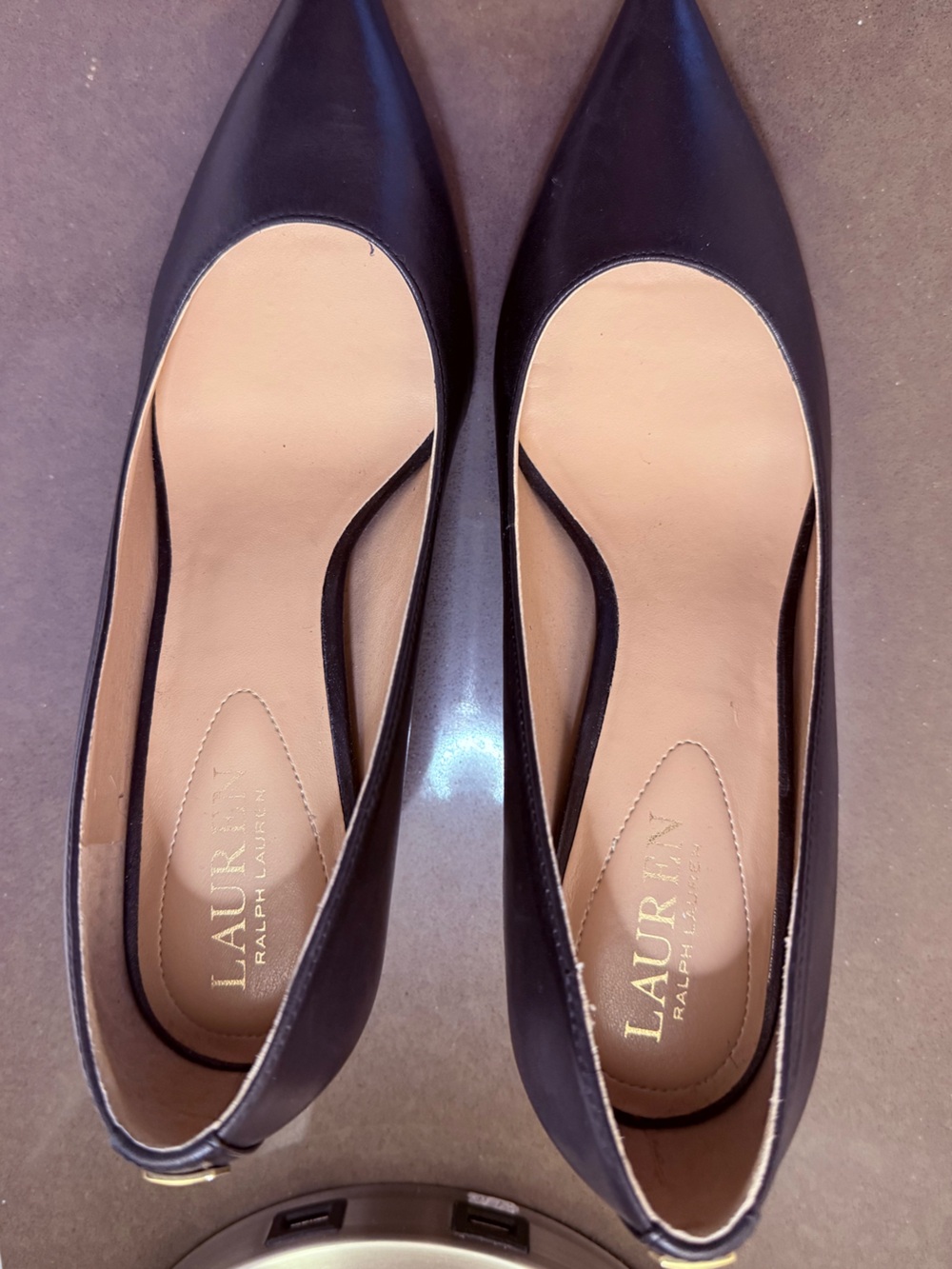 RL Lanette Leather Pump - Picture 3 of 4